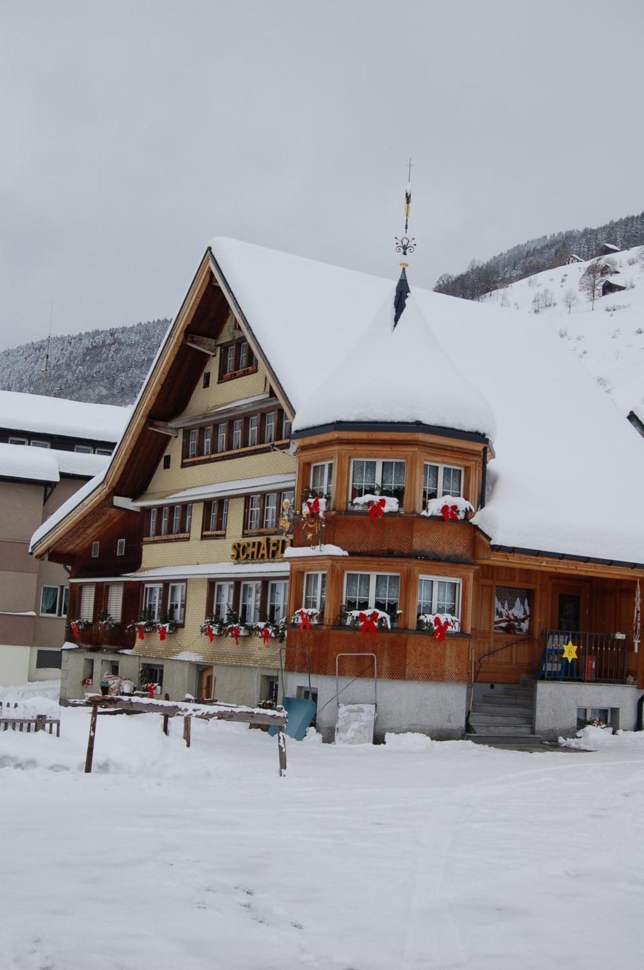 Gasthaus Schaefli Alt St. Johann Dış mekan fotoğraf
