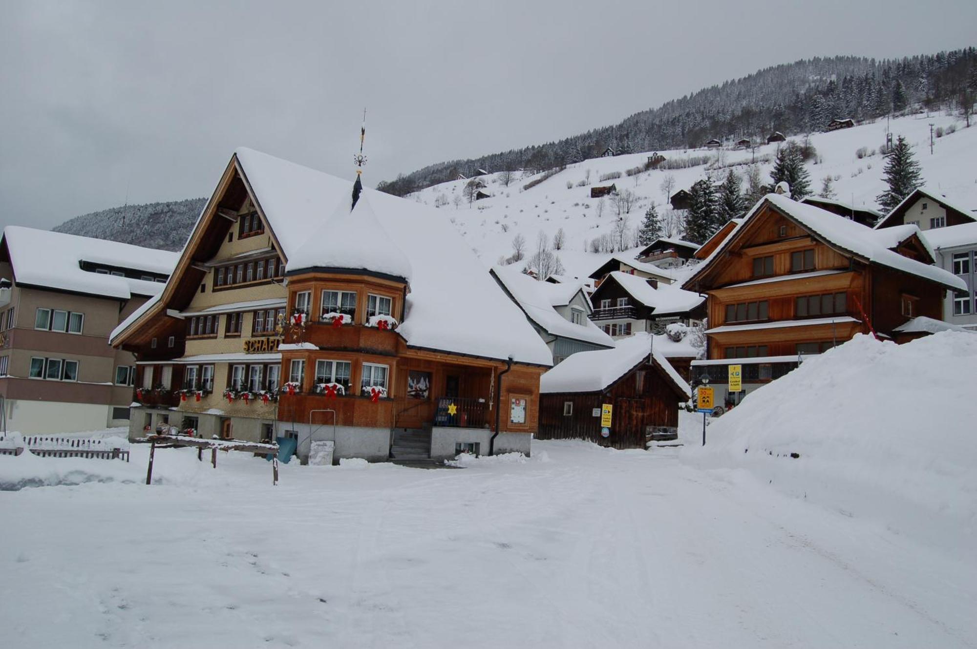Gasthaus Schaefli Alt St. Johann Dış mekan fotoğraf