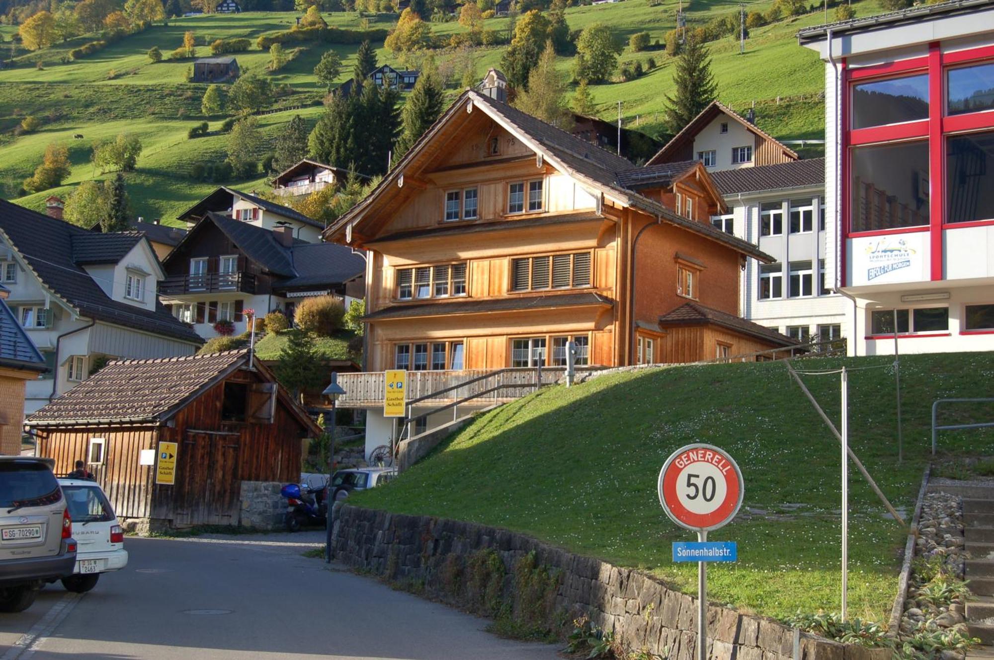 Gasthaus Schaefli Alt St. Johann Dış mekan fotoğraf