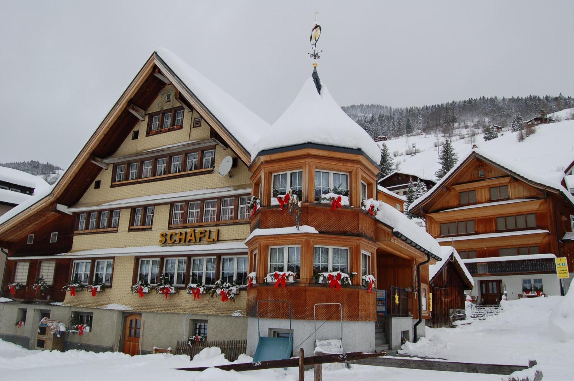 Gasthaus Schaefli Alt St. Johann Dış mekan fotoğraf