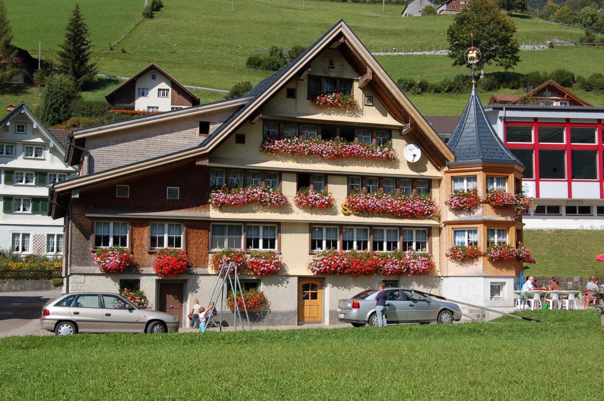Gasthaus Schaefli Alt St. Johann Dış mekan fotoğraf